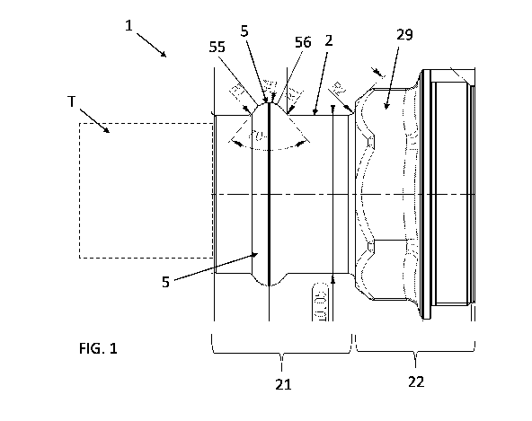 A single figure which represents the drawing illustrating the invention.